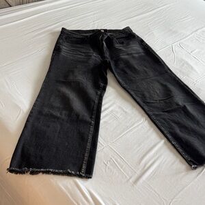 Women's Black Flare Jeans